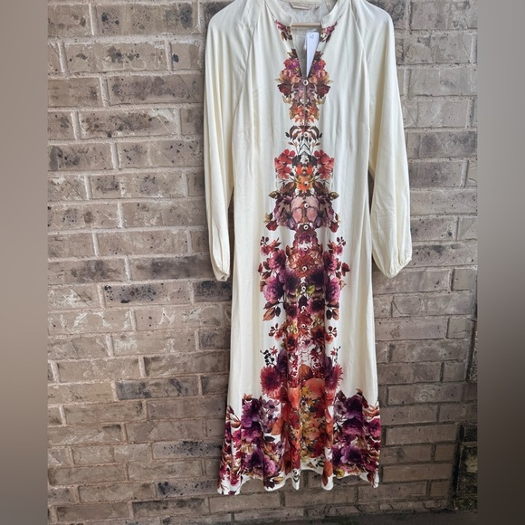 Soft Surroundings Paulette Shirtdress Sleeve Sundress Sz Medium NWT - Picture 8 of 14